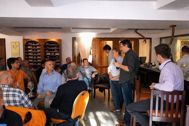 Bucharest Sights and Wines Pequeno grupo de passeio a pé