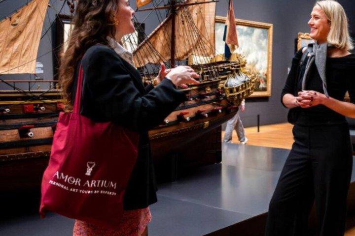 アムステルダム運河ボートツアーとアムステルダム国立美術館