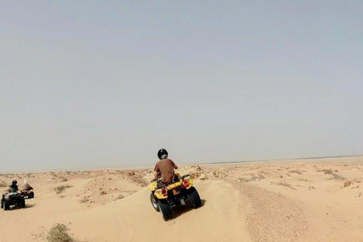 Excursion Quad à Tozeur Désert, Oasis et Coucher de Soleil