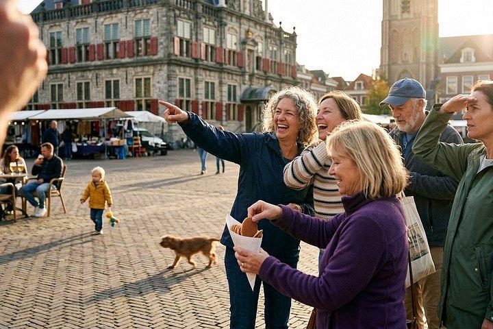 オランダ語遺産の魅力：デルフトプライベートウォーキングツアー