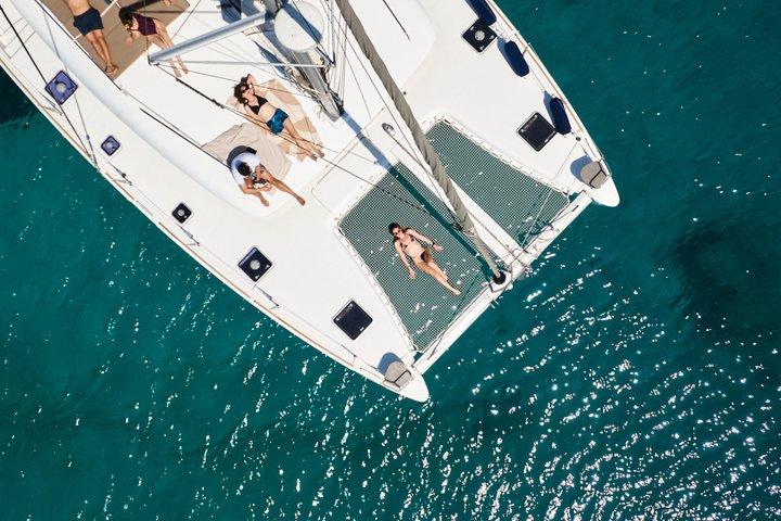 Agios Nikolaos Catamaran naar Spinalonga Vissen en Maaltijd