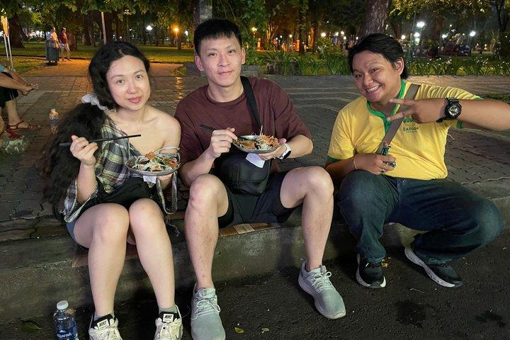 Saigon Street Food med 13 smagsprøver Motorcykel eventyr