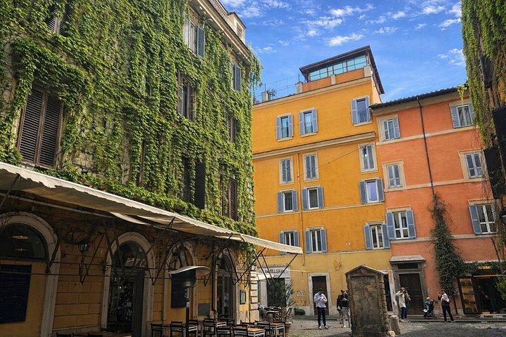ローマフードツアートリオンファーレ市場とプラティ地区散策