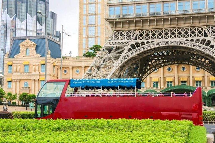 Macau City Sightseeing Hop On Hop Off Open Top Bus Tour