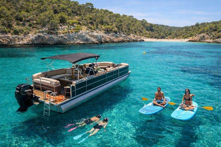 Mallorca Private Boat Charter med svømning stop 4 timer