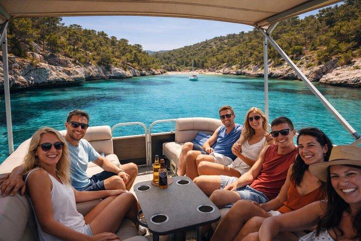 Maiorca noleggio di barche private con soste per nuotare 4 ore