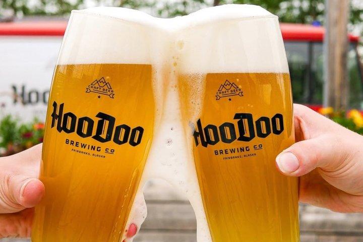 Arctic Ale Trail : eine Fairbanks Brauerei Tour mit Getränken und Abholung.