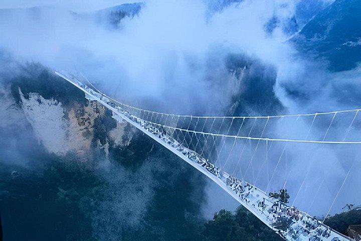 張家界ガラス橋とグランドキャニオンプライベートツアー