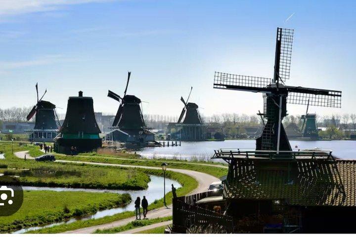 Amsterdam WINDMILLS !!! VISITE PRIVÉE !!! Moulins à vent.
