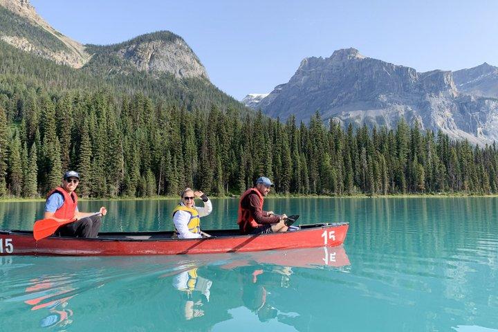 Banff : Kanutour Lake Louise & Moraine Lake | Ohne Anstehen