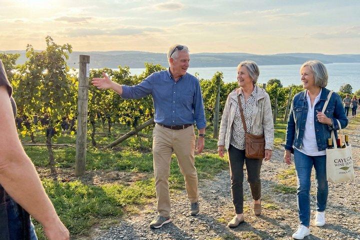 Tour de vinho cultural privado de dia inteiro na histórica Ithaca