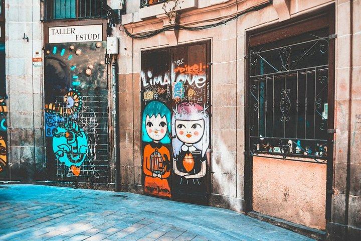 Straatkunsttour door Barcelona