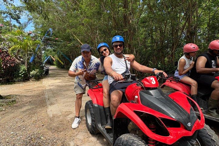 Ubud Bali ATV Quad e White Water Rafting com transferência