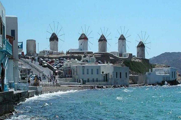 One Day Cruise from Paros to Delos and Mykonos or Mykonos only
