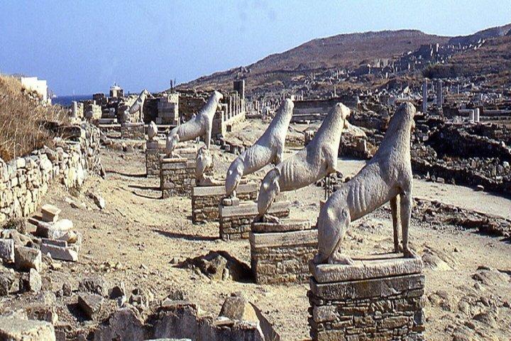 One Day Cruise from Paros to Delos and Mykonos or Mykonos only