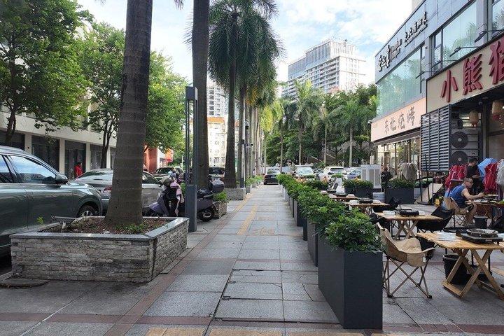 Shenzhen mad tur med lokale