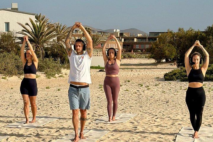 El Cotillo: Sunset Silent Yoga | Small Groups | Oceanfront