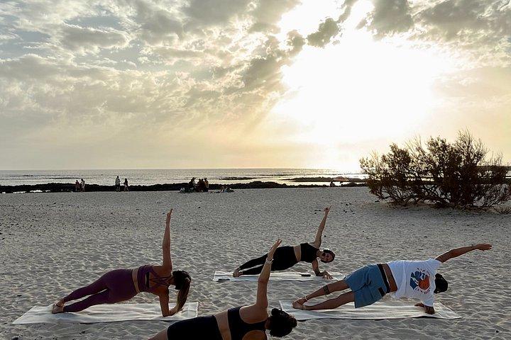 El Cotillo: Sunset Silent Yoga | Small Groups | Oceanfront