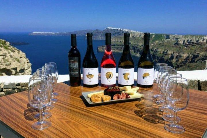 Santorini Private Wine Tour com vinícolas locais e degustações