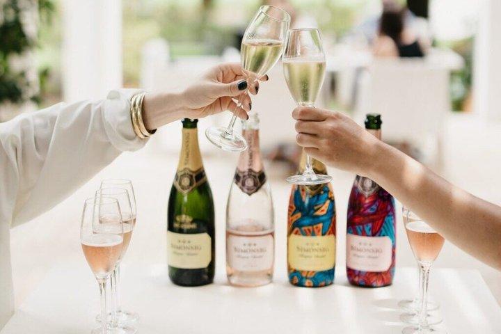 Città del Capo mezza giornata Stellenbosch Bubbly Wine e Biltong Tour