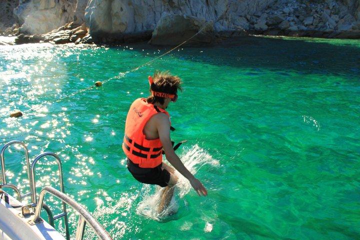 Snorkelboottocht met gids, drankjes en fruit