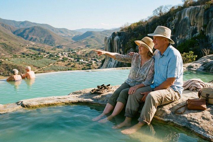 Privat Cultural Oaxaca Tour till Hierve el Agua med bil