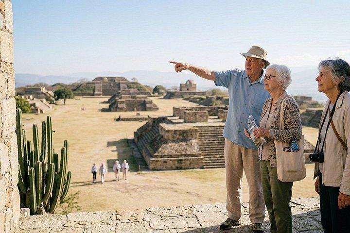 Private Ancient Monte Albán Archaeological Tour by Car