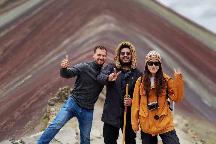 Tour di un'intera giornata di Rainbow Mountain con Valle Rossa opzionale
