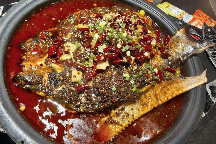 Shenzhen mad tur med lokale