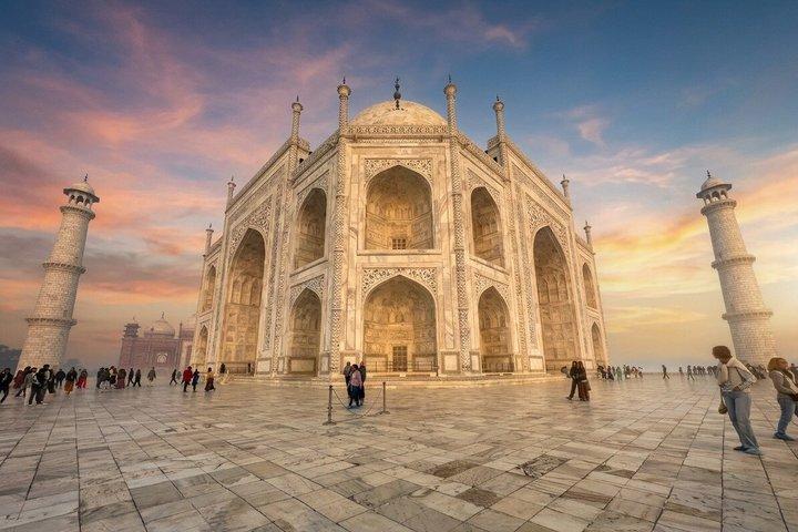 Tour tout compris Taj Mahal et Fort de Jaipur avec hébergement