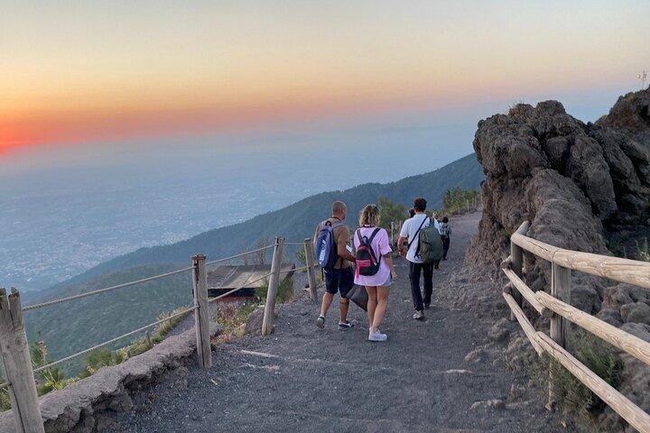 Vesuvius: Skip-the-line tickets with round trip transport