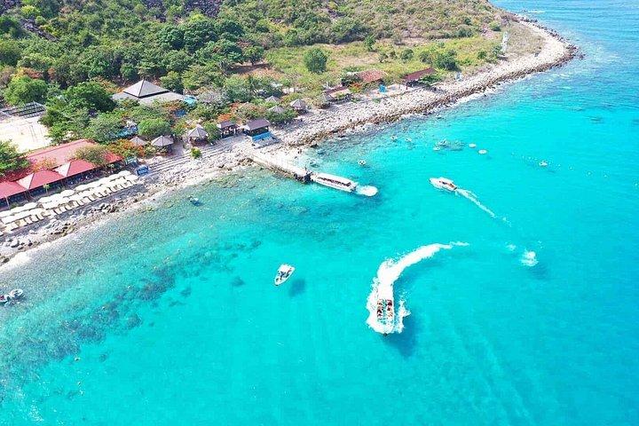 ニャチャン ビーチBBQ＆リラクゼーション付きシュノーケリング釣り旅行