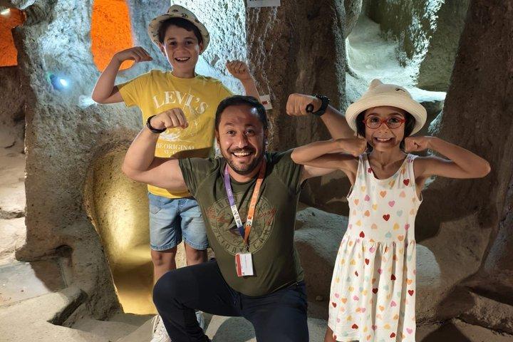Højdepunkter i Cappadocia med Kaymaklı Underground City Tour