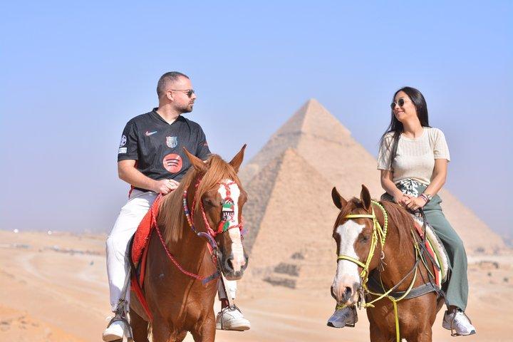 Giornata economica a Giza Pyramids Sphinx con fotografo Professionista & felucca
