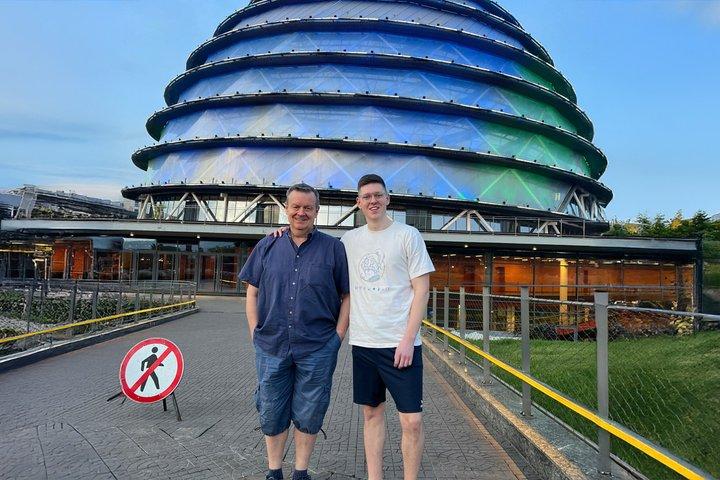 Visite privée de la ville de Kigali avec pause thé et prise en charge à l'hôtel