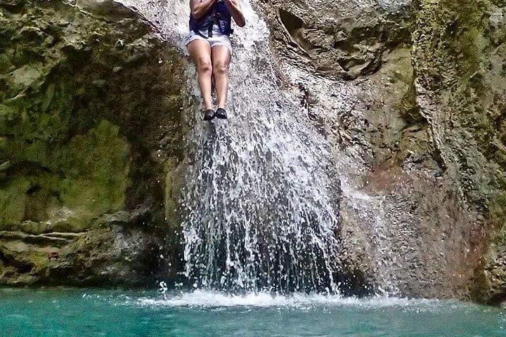 Damajagua 7 waterfalls and monkeys obeservations private van