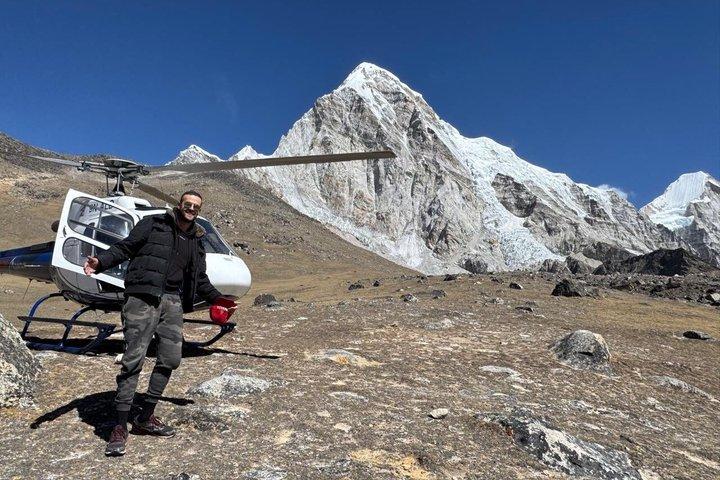Everest Base Camp helikoptertur med landning