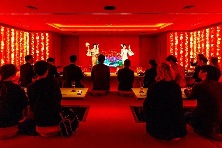 東京伝統芸者ショーと日本食体験