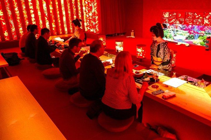 東京伝統芸者ショーと日本食体験