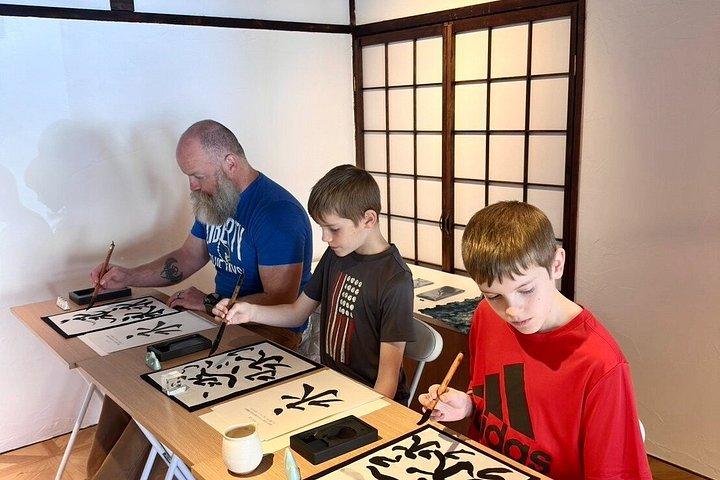 100年続く町家で京都禅書道体験
