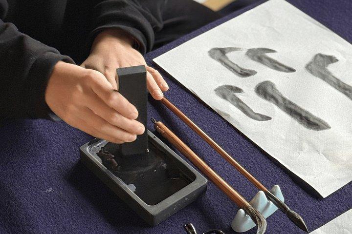 100年続く町家で京都禅書道体験