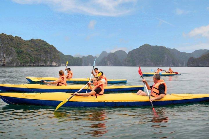 Excursion d'une journée dans la baie d'Halong au départ de Hanoï avec services complets