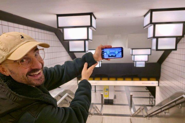 モバイル写真でベルリン地下鉄を発見