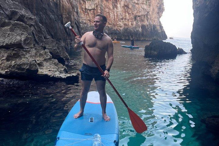 Blue Grotto SUP Boardingäventyr på Malta