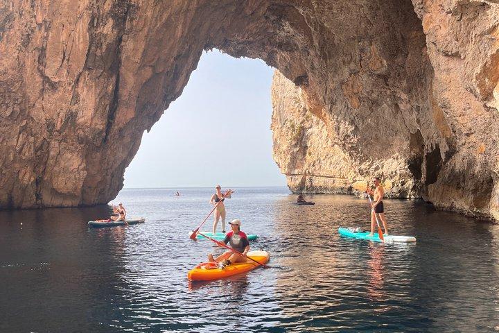 Blue Grotto SUP Boardingäventyr på Malta