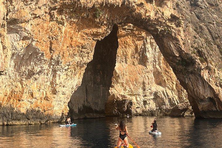Blue Grotto SUP Boarding Adventure in Malta