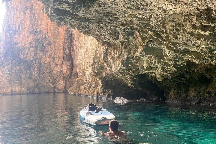 Blue Grotto SUP Boarding Adventure in Malta