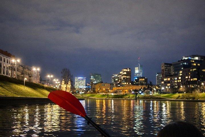 ヴェルキウ地域公園ヴィリニュス・サンセット・イブニング・カヤックツアー