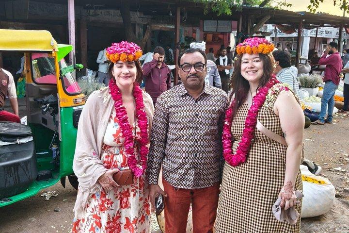 Jaipur Sonnenaufgangstour mit morgendlichem Blumenmarktspaziergang