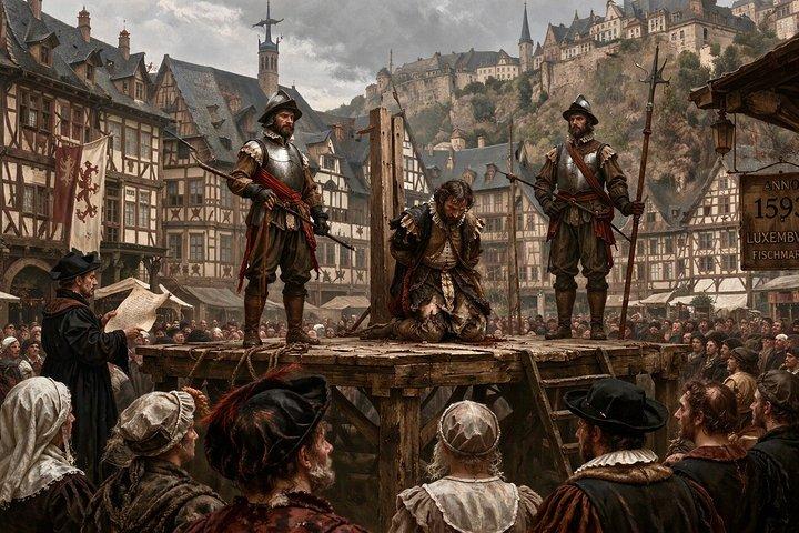 Luxembourg: Three Haunted Castles and Ghost Legends Private Tour